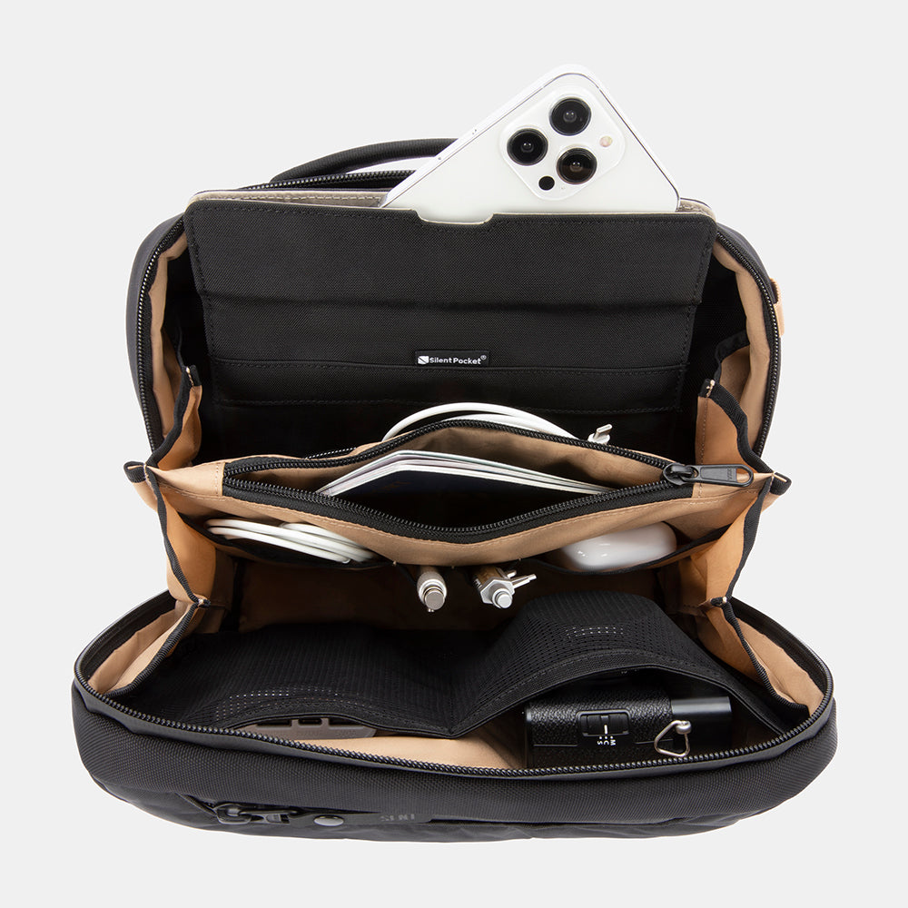 E3 Faraday Crossbody Organizer Bag